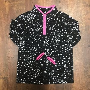 OSHKOSH - Fleece 3/4 zip pullover Girls SZ 7️⃣